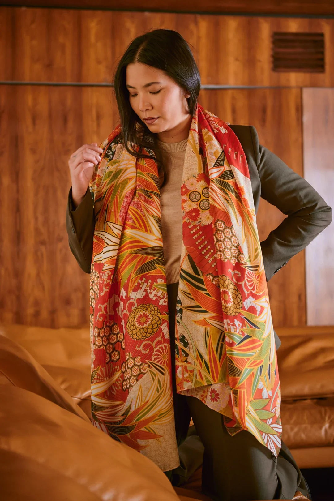 Fans Scarlet Scarf - Scarves! - Scotland