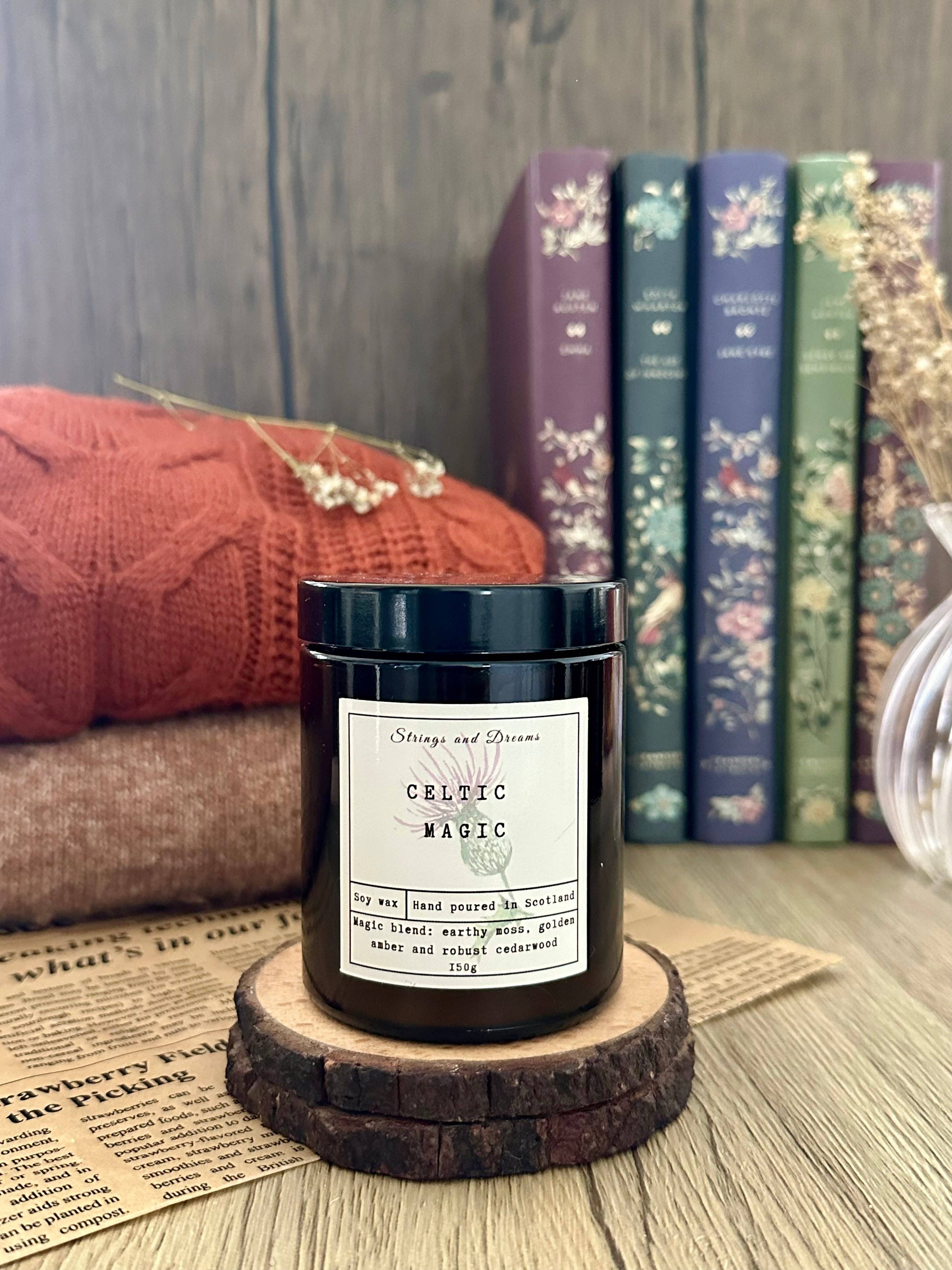 Celtic Magic soy wax candle