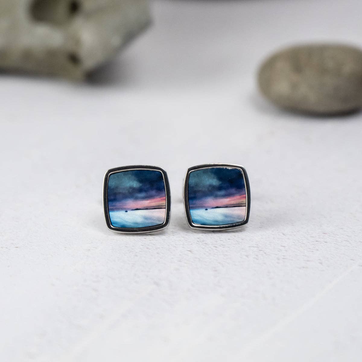 Fishing the Little Minch Cufflinks - Jewellery - Scotland