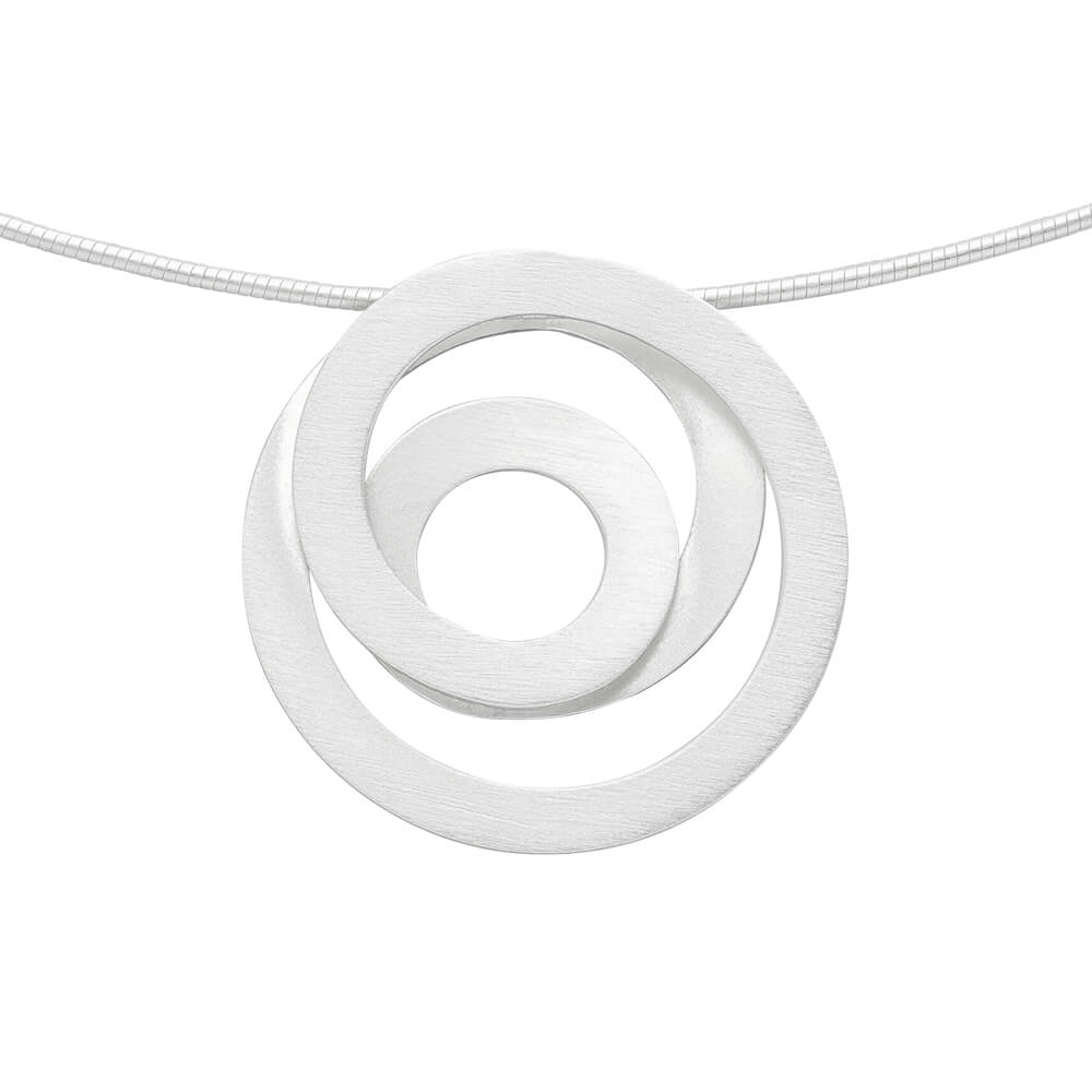 Flat Spiral Pendant - The Nancy Smillie Shop - Art, Jewellery & Designer Gifts Glasgow