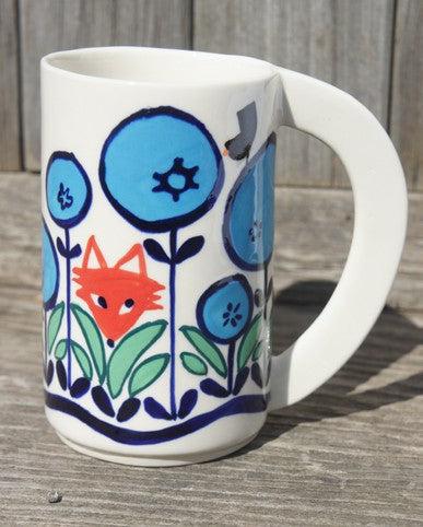 Flora Mug - The Nancy Smillie Shop - Art, Jewellery & Designer Gifts Glasgow