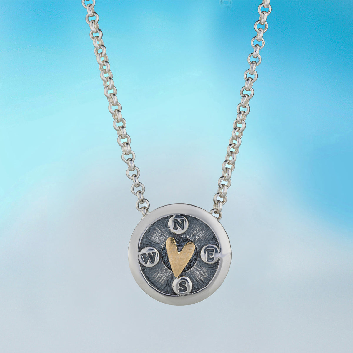 Follow Your Heart Pendant - The Nancy Smillie Shop - Art, Jewellery & Designer Gifts Glasgow