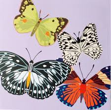 Four Butterflies Pop Up Card - The Nancy Smillie Shop - Art, Jewellery & Designer Gifts Glasgow