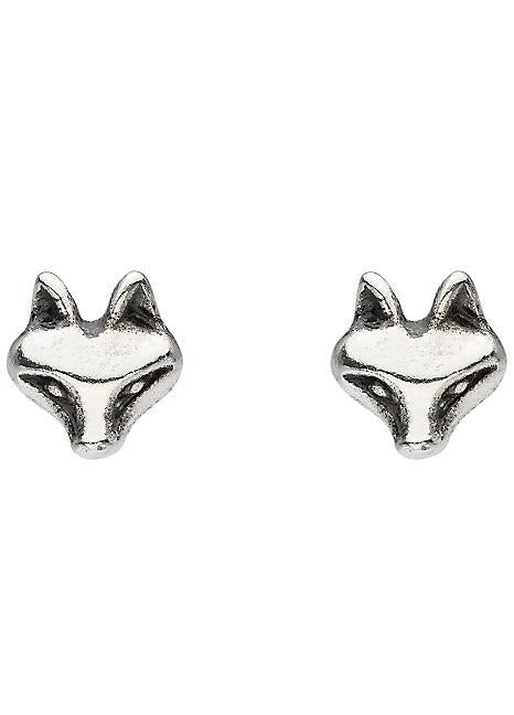 Fox Head Studs - The Nancy Smillie Shop - Art, Jewellery & Designer Gifts Glasgow