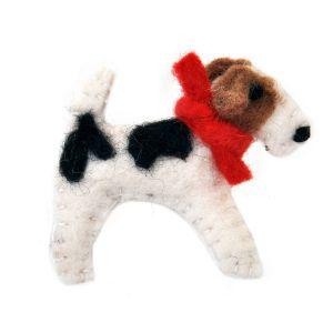 Fox Terrier Brooch - The Nancy Smillie Shop - Art, Jewellery & Designer Gifts Glasgow