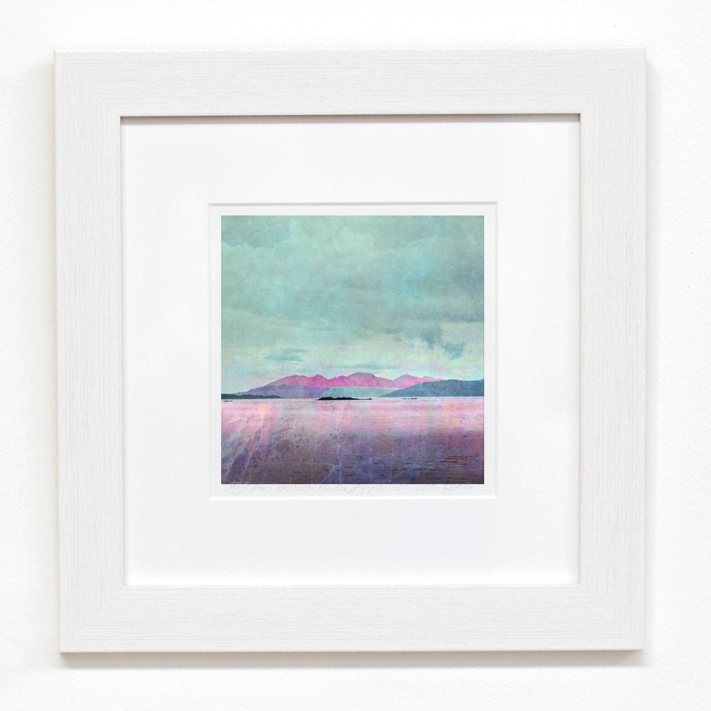 Framed Print The Isle of Arran - The Nancy Smillie Shop - Art, Jewellery & Designer Gifts Glasgow
