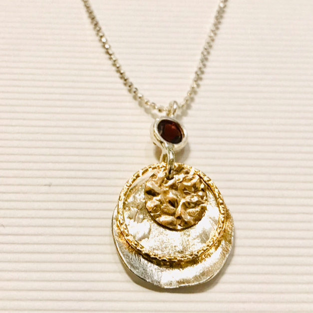 Garnet Necklace - The Nancy Smillie Shop - Art, Jewellery & Designer Gifts Glasgow