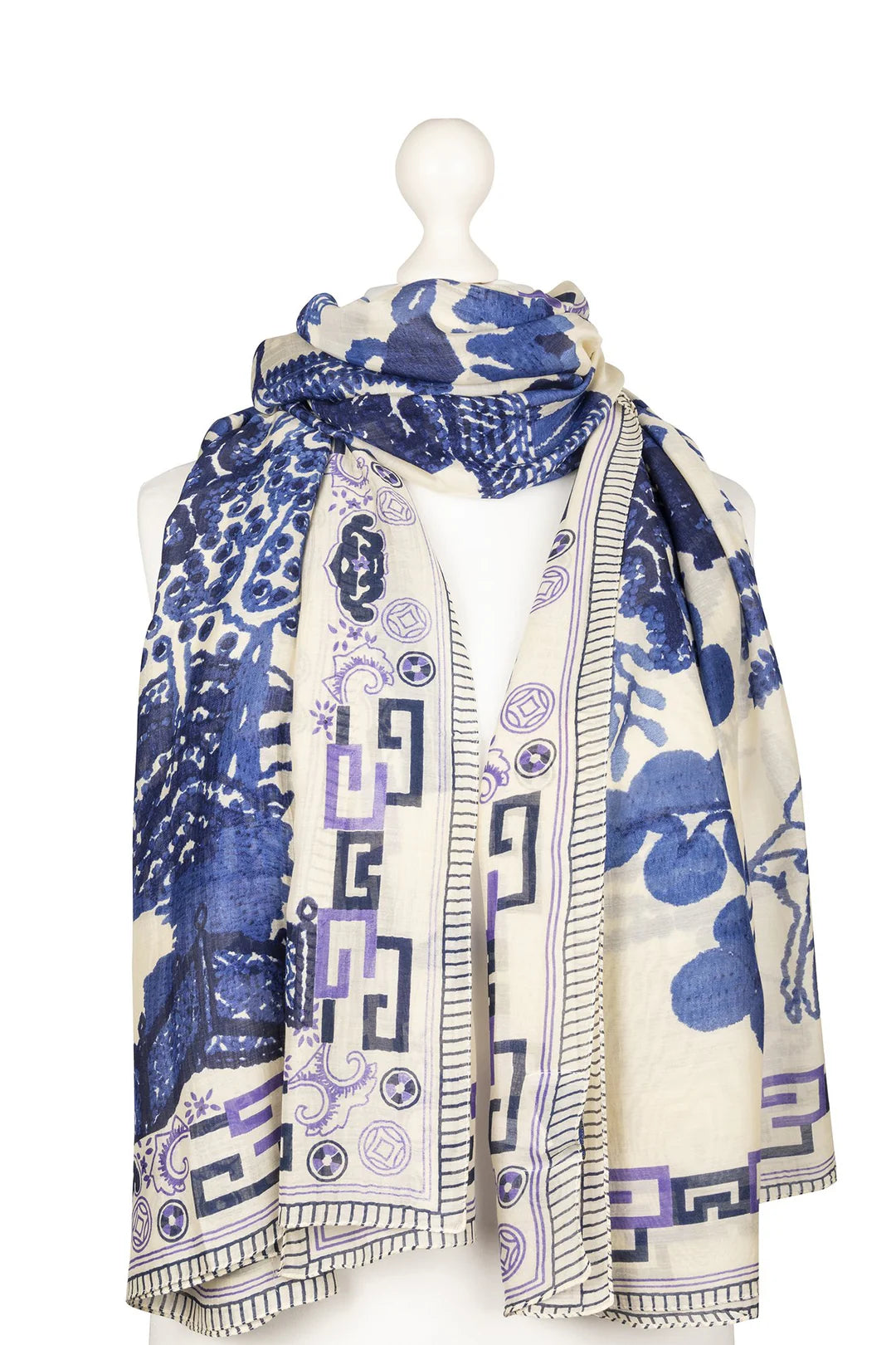 Giant Willow Blue Scarf