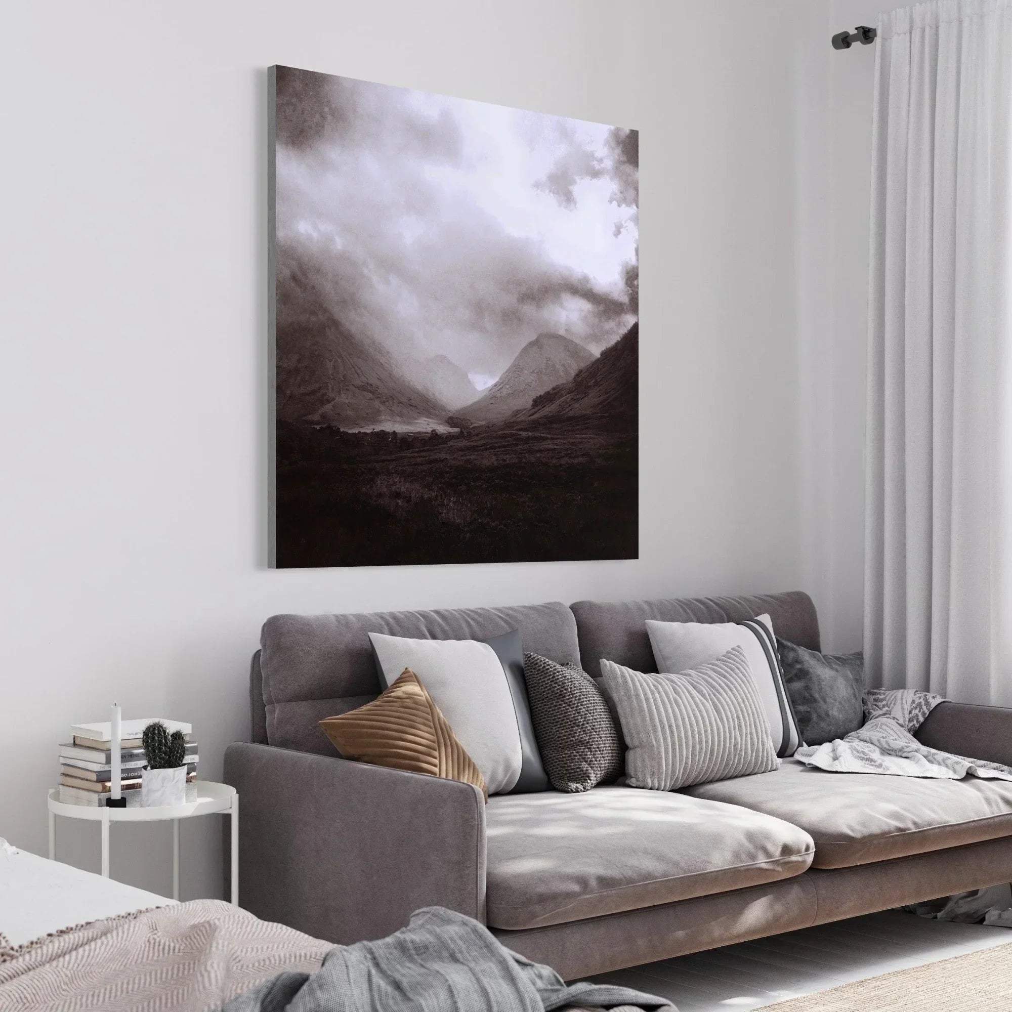 Glencoe Mist | Statement Interior Wall Art from Scotland - All Prints
