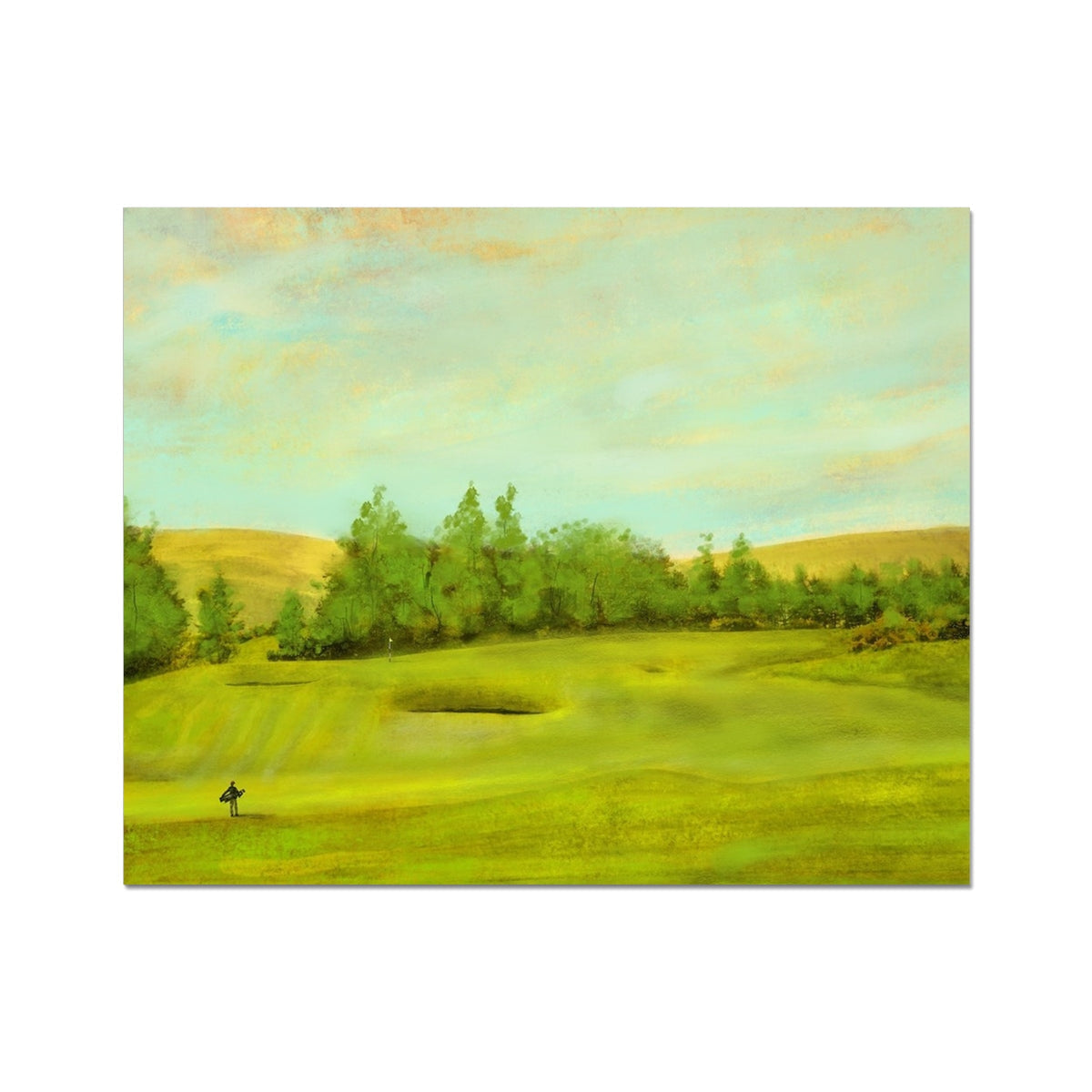 Gleneagles King’s Golf Course 1st Artist Proof Collector Print - All Art Prints - Scotland