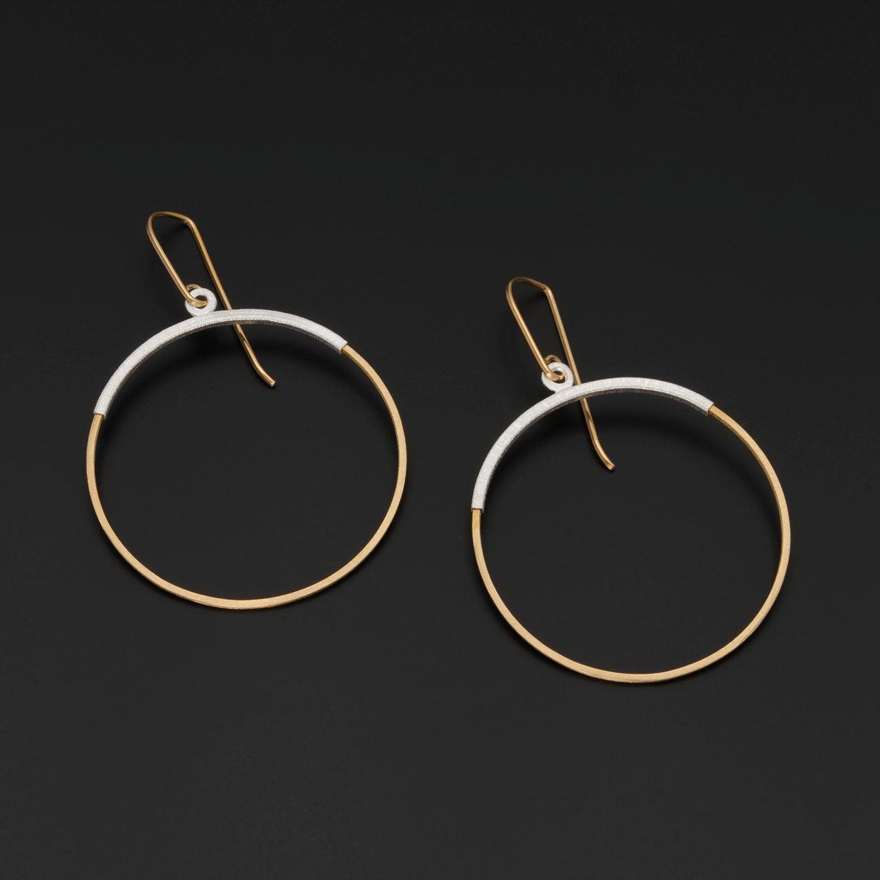 Gold Plated and Silver Earrings - The Nancy Smillie Shop - Art, Jewellery & Designer Gifts Glasgow