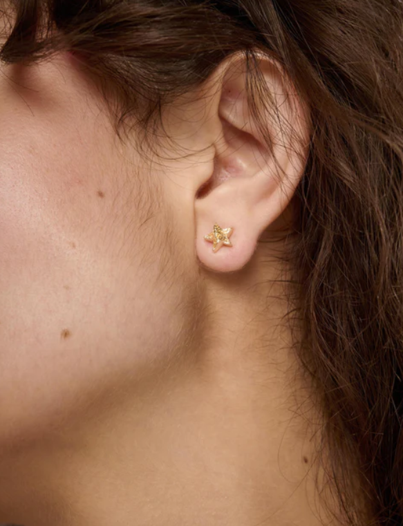 Gold Cosma Earrings - Jewellery - Scotland