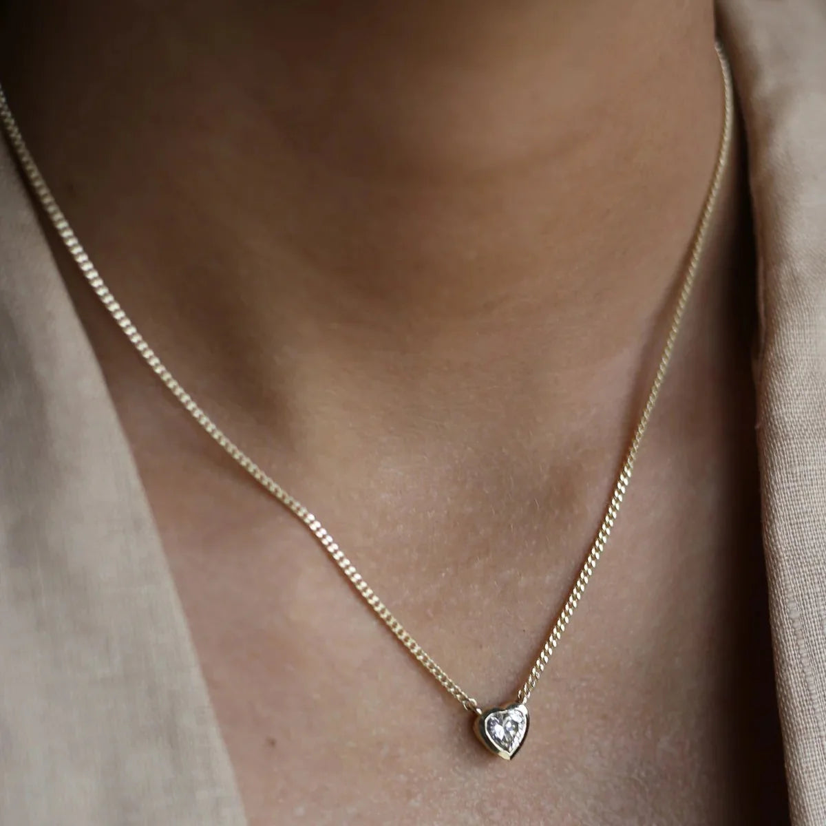 Gold Cupid Necklace - Jewellery - Scotland