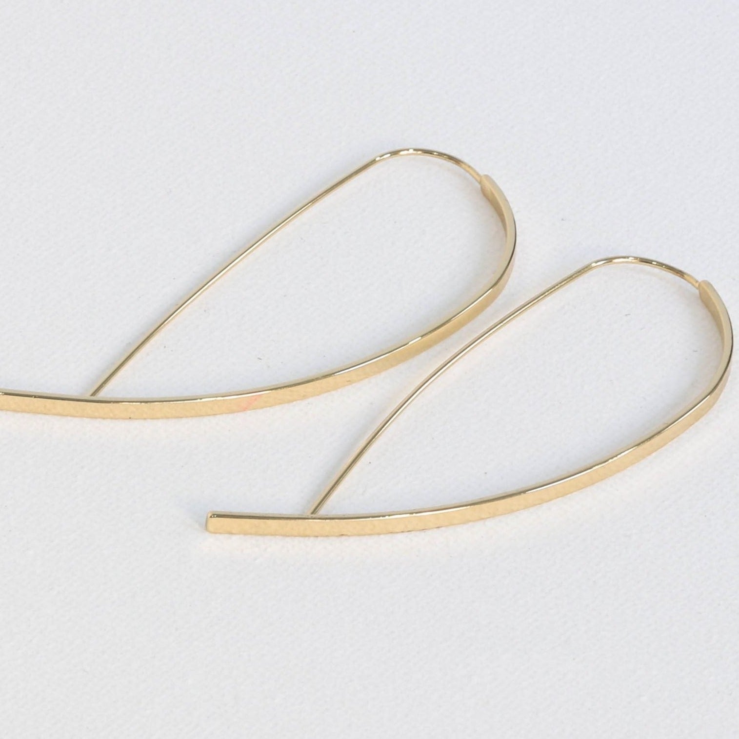 Gold Ingrid Earrings - The Nancy Smillie Shop - Art, Jewellery & Designer Gifts Glasgow