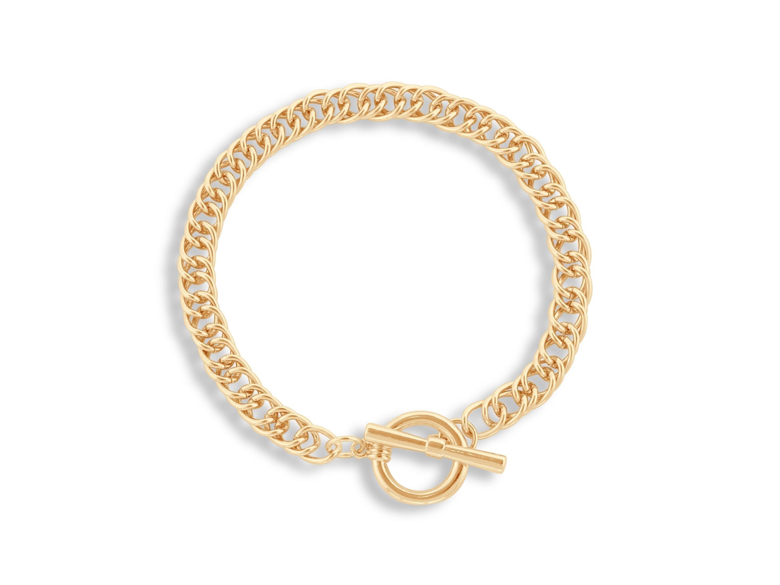 Gold Molly Curb Bracelet - The Nancy Smillie Shop - Art, Jewellery & Designer Gifts Glasgow