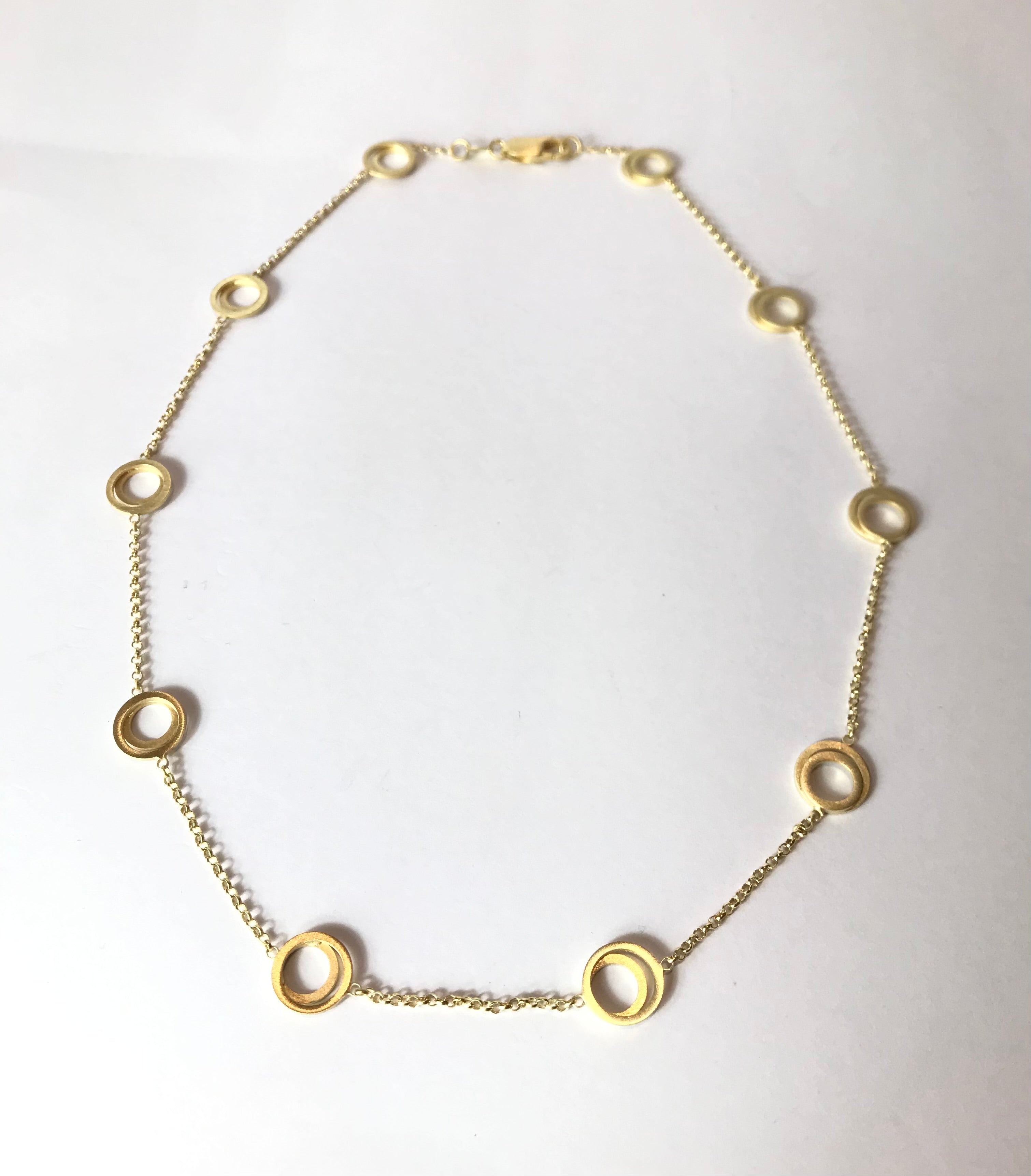 Gold Necklace - The Nancy Smillie Shop - Art, Jewellery & Designer Gifts Glasgow