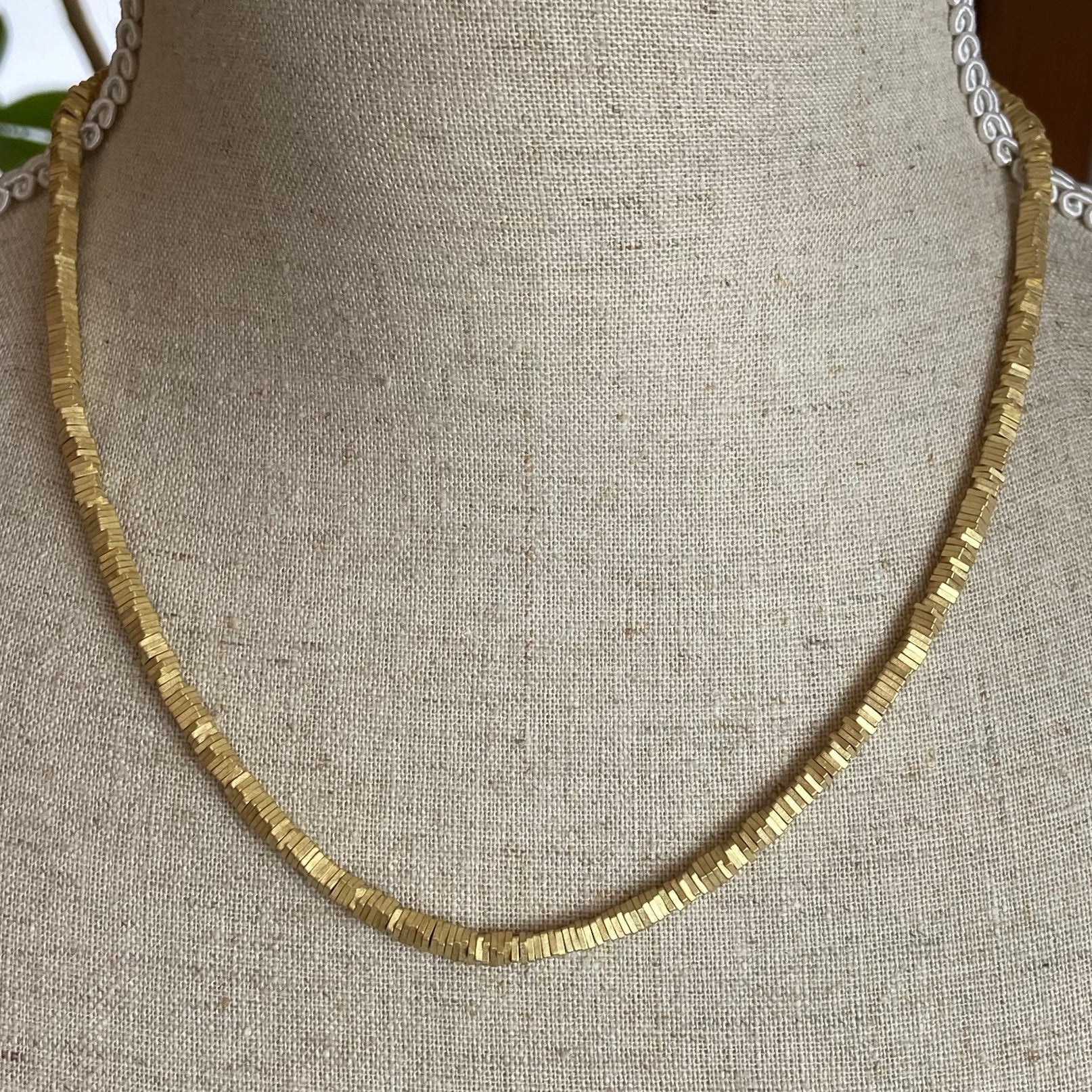 Silver, Gold Necklace - The Nancy Smillie Shop - Art, Jewellery & Designer Gifts Glasgow