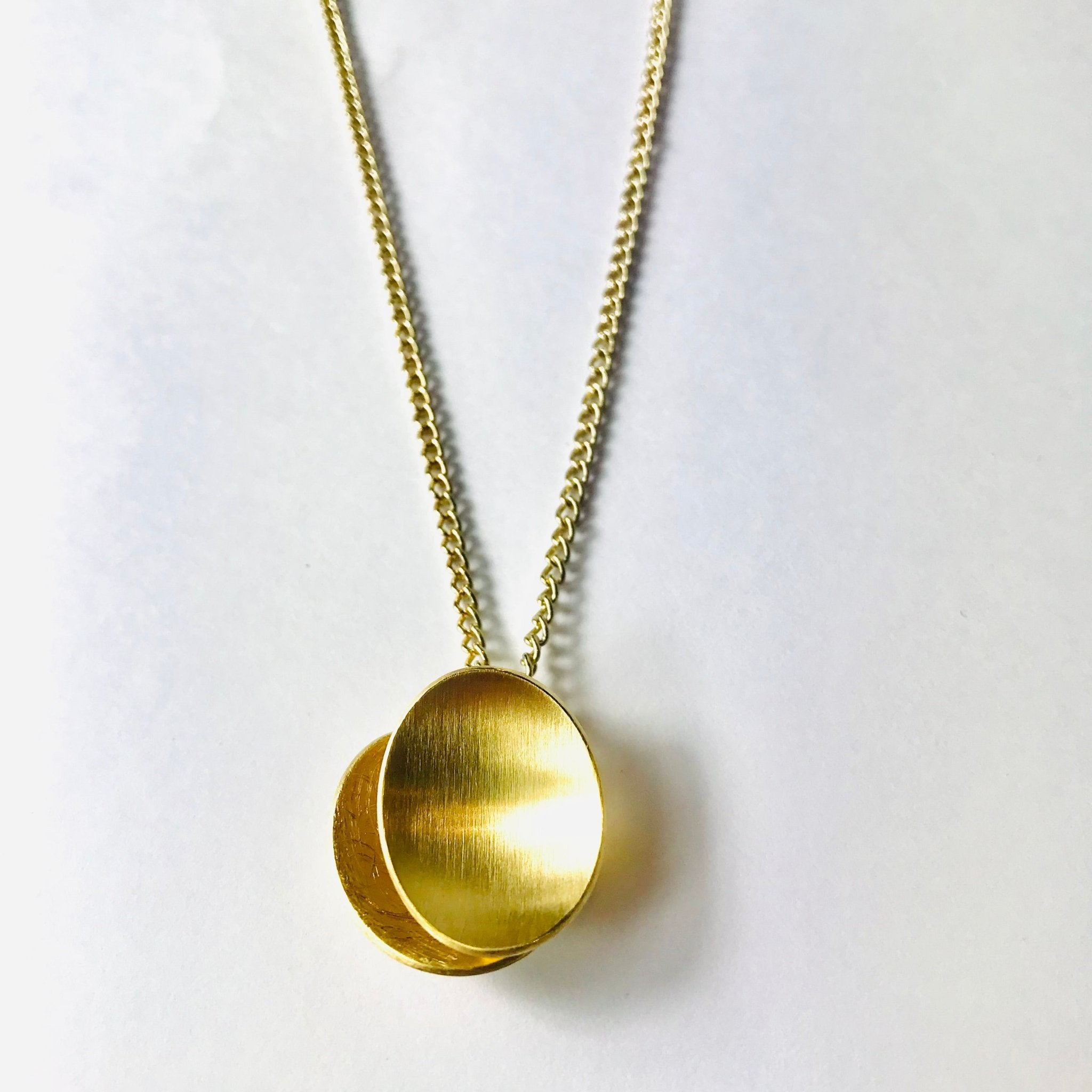 Gold Plated Pendant - The Nancy Smillie Shop - Art, Jewellery & Designer Gifts Glasgow