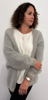Grey Mohair Jumper - The Nancy Smillie Shop - Art, Jewellery & Designer Gifts Glasgow