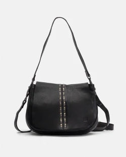 Hancock cross body bag in black - Reversible Clutch Shoulder Camera - Bags of Bags! - Scotland