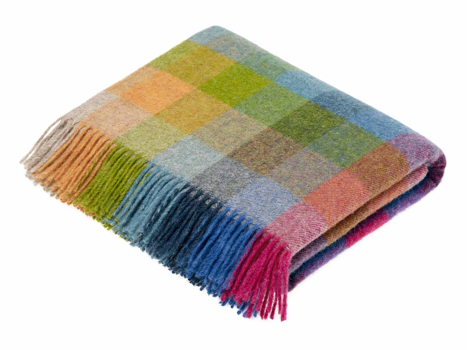 Harlequin Tutti Frutti Throw - The Nancy Smillie Shop - Art, Jewellery & Designer Gifts Glasgow