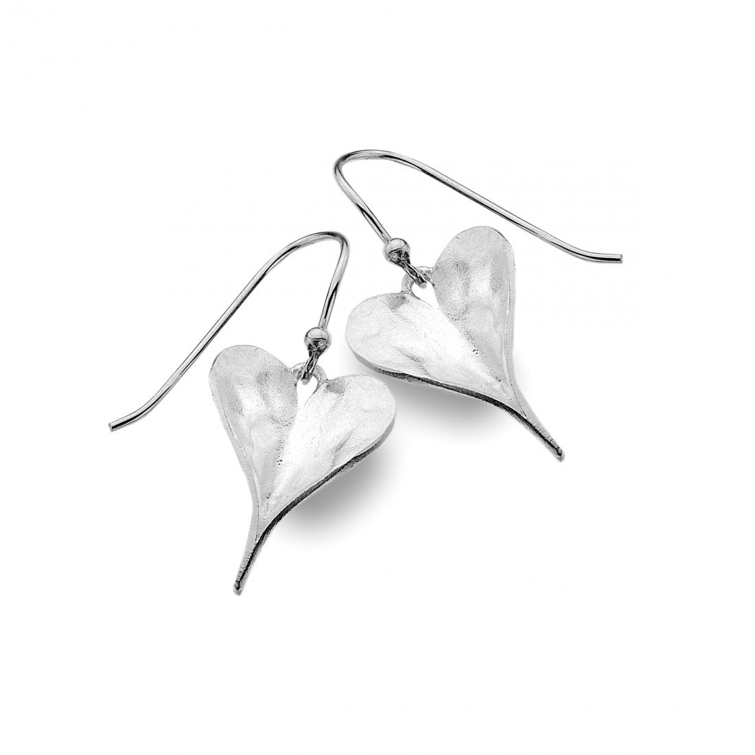 Heart Shaped Leaf Earrings - The Nancy Smillie Shop - Art, Jewellery & Designer Gifts Glasgow