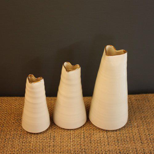 Heart Skinny Vase Medium - The Nancy Smillie Shop - Art, Jewellery & Designer Gifts Glasgow