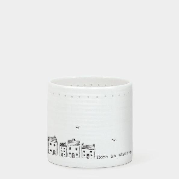 Home Is.. Tealight Holder - The Nancy Smillie Shop - Art, Jewellery & Designer Gifts Glasgow