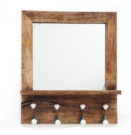 hooks with mirror shelf - All House & Home - Scotland