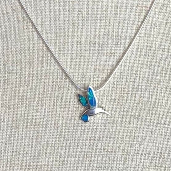 Hummingbird Pendant - The Nancy Smillie Shop - Art, Jewellery & Designer Gifts Glasgow