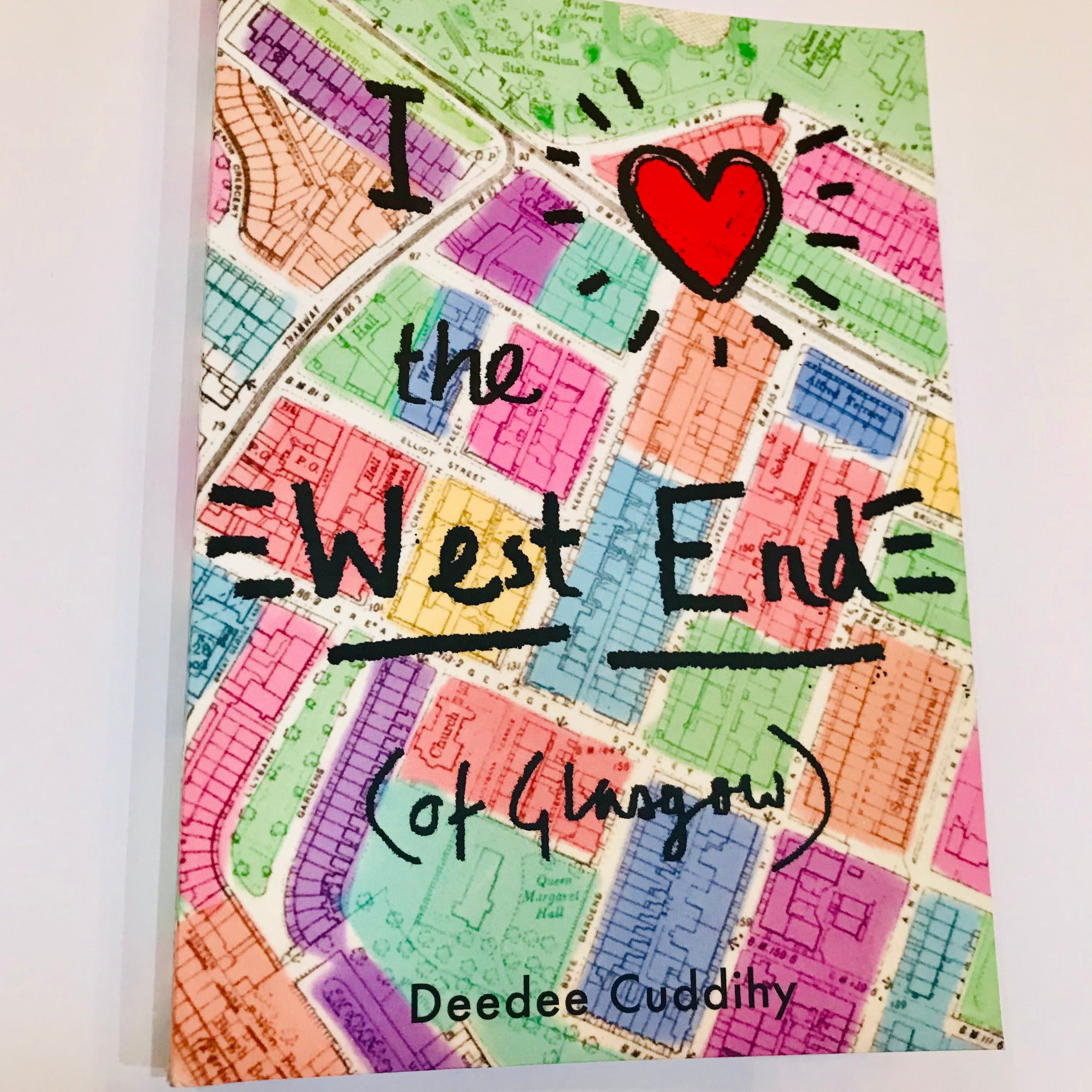 I Love the West End Book - The Nancy Smillie Shop - Art, Jewellery & Designer Gifts Glasgow