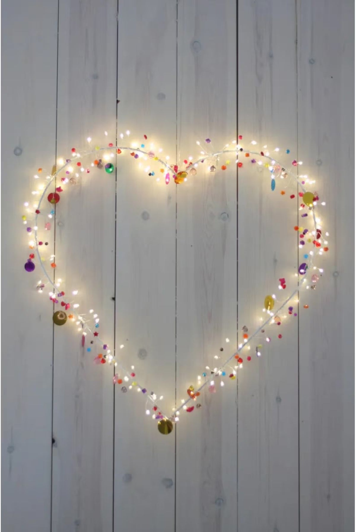 55cm Folklore Heart Light