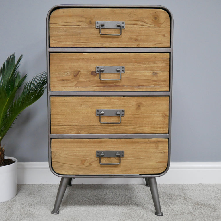 Industrial Cabinet - 4 Drawers - The Nancy Smillie Shop - Art, Jewellery & Designer Gifts Glasgow