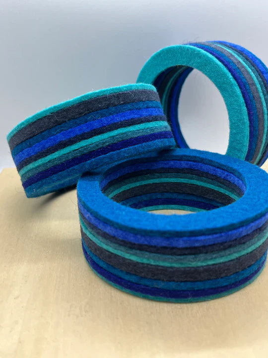 Iona Seas Chunky Bangle - Bracelets - Scotland