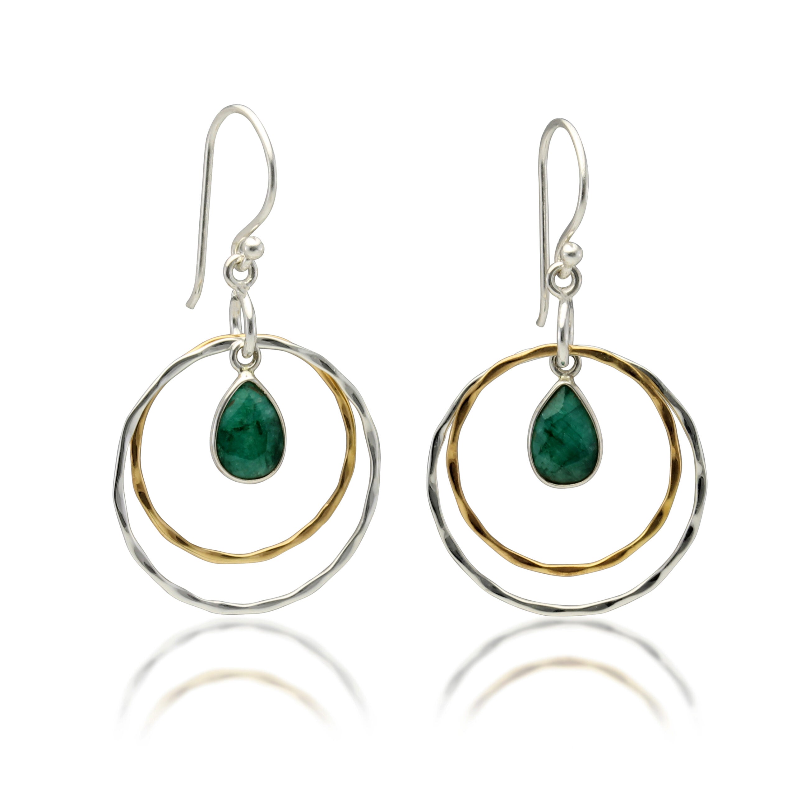 Jade Hoop Earrings - The Nancy Smillie Shop - Art, Jewellery & Designer Gifts Glasgow