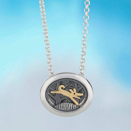 Jumping For Joy Necklace - The Nancy Smillie Shop - Art, Jewellery & Designer Gifts Glasgow