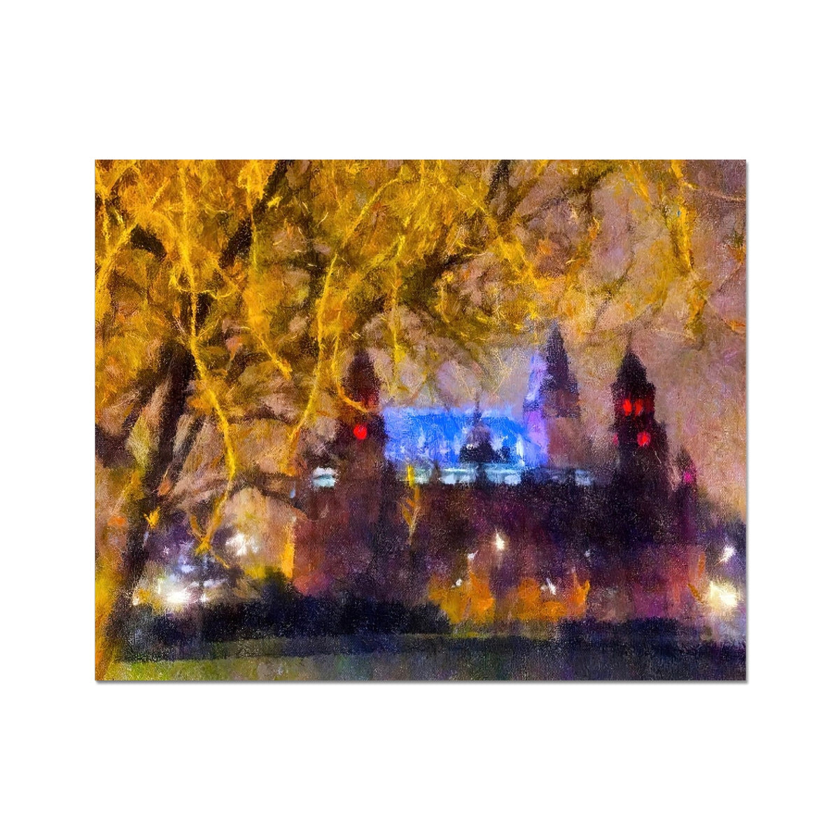 Kelvingrove Nights Artist Proof Collector Print - All Art Prints - Scotland
