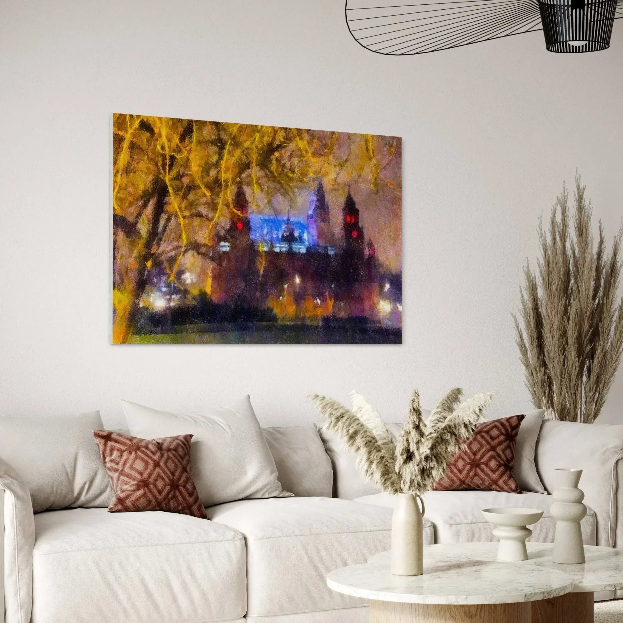 Kelvingrove Nights | Statement Interior Wall Art from Scotland