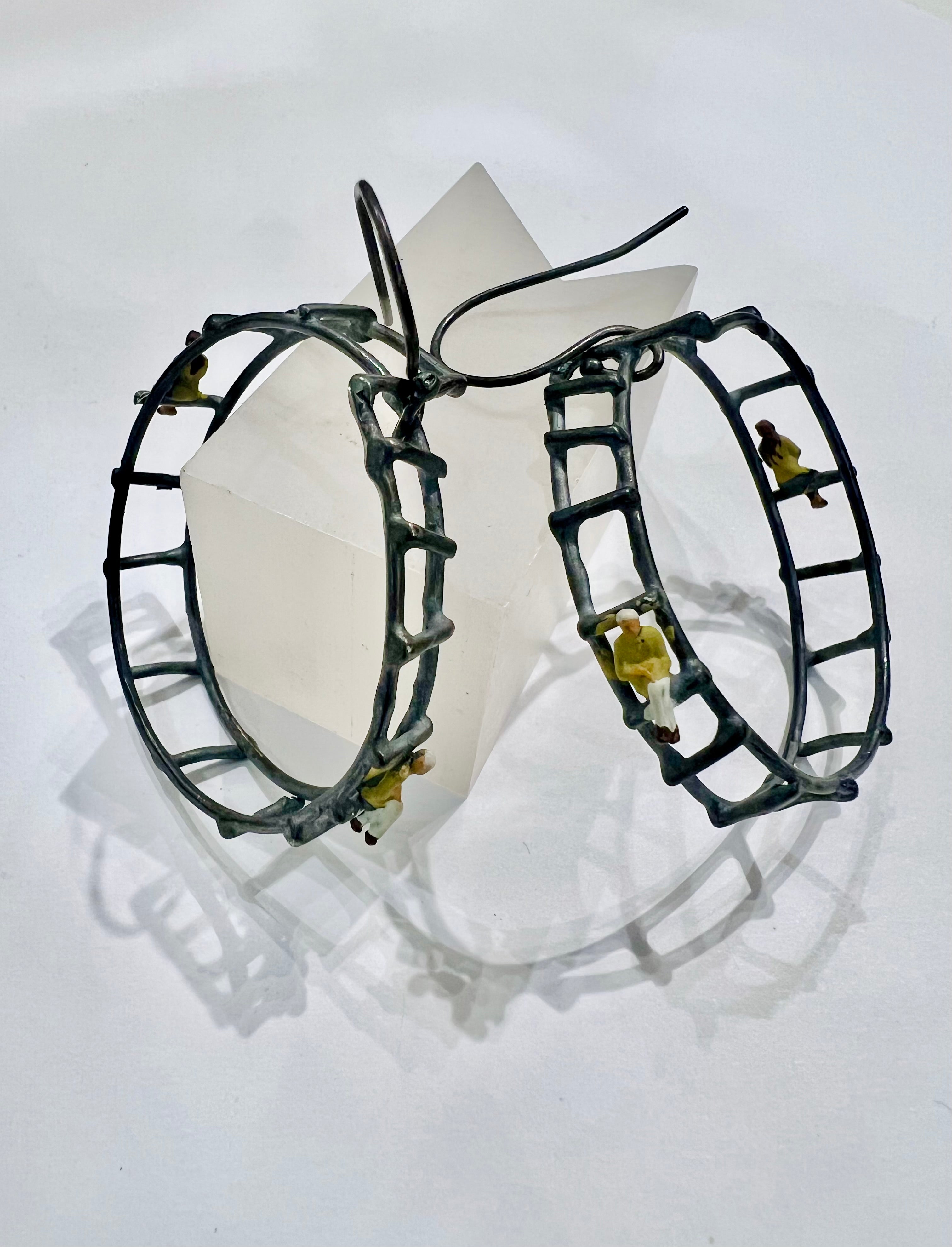 Ladder Hoop Earrings - Jewellery - Scotland