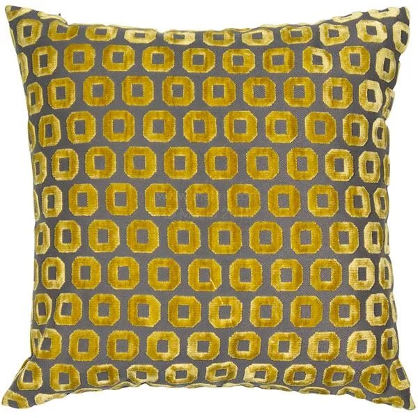 Large Bentley Mustard Cushion - The Nancy Smillie Shop - Art, Jewellery & Designer Gifts Glasgow