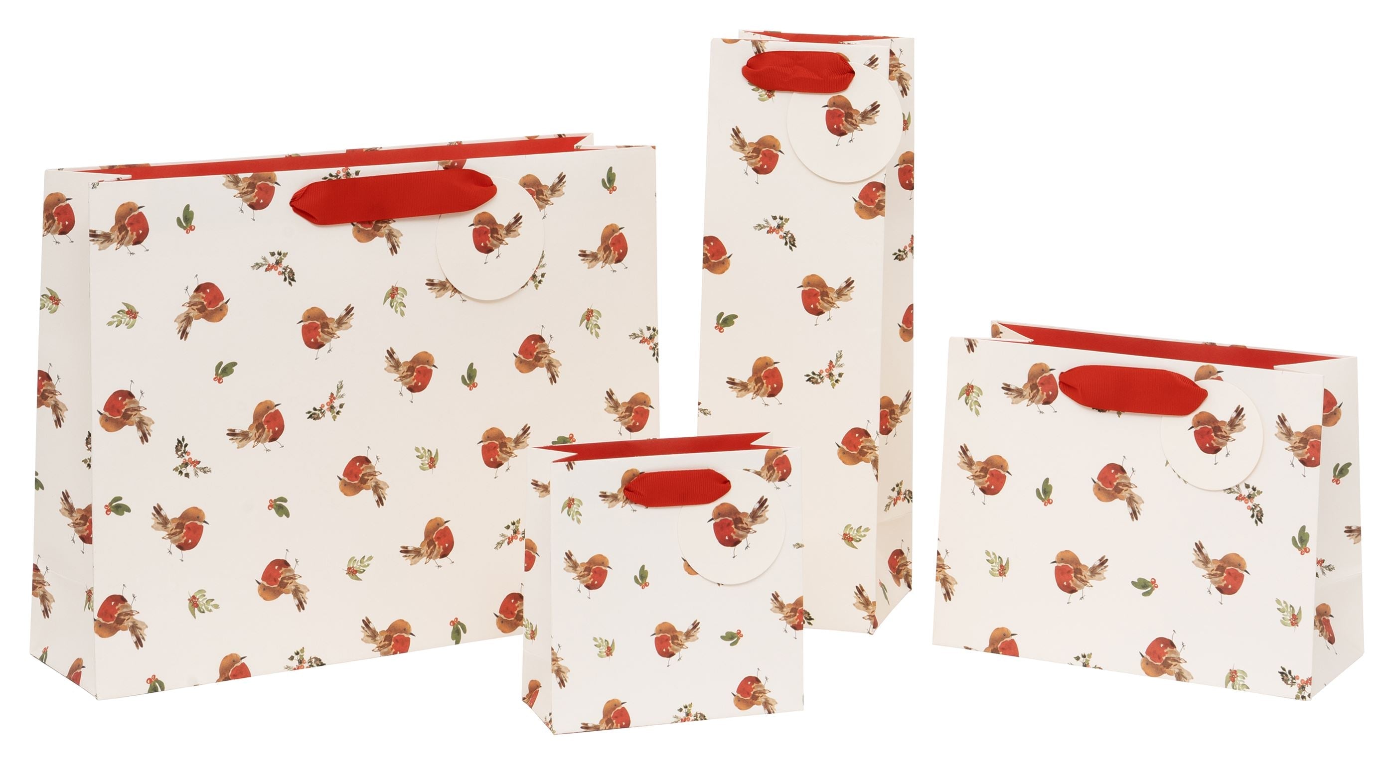 Large Landscape Robin gift bag - All our cards! - we can send them for you. - Scotland