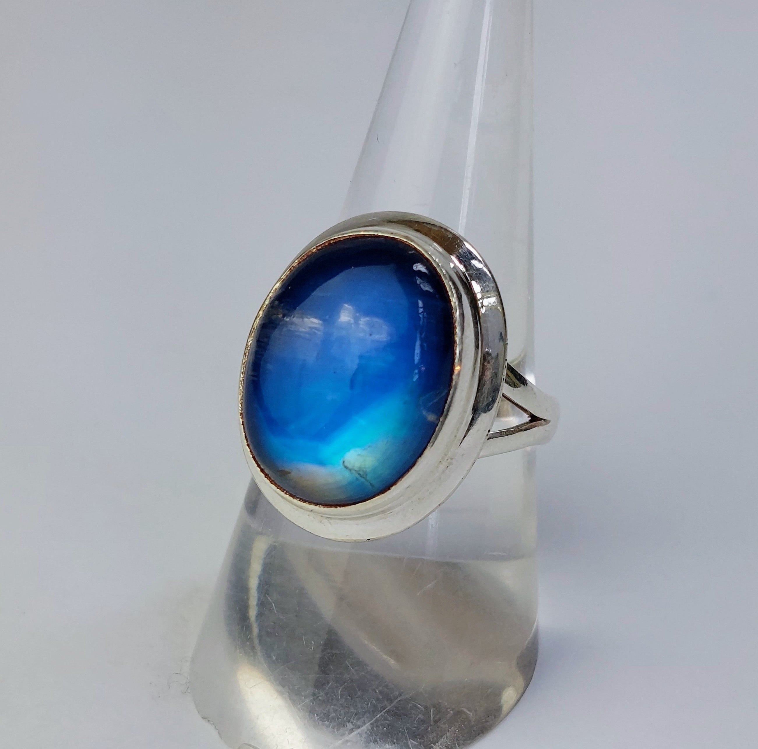 Large Moonstone Ring - The Nancy Smillie Shop - Art, Jewellery & Designer Gifts Glasgow