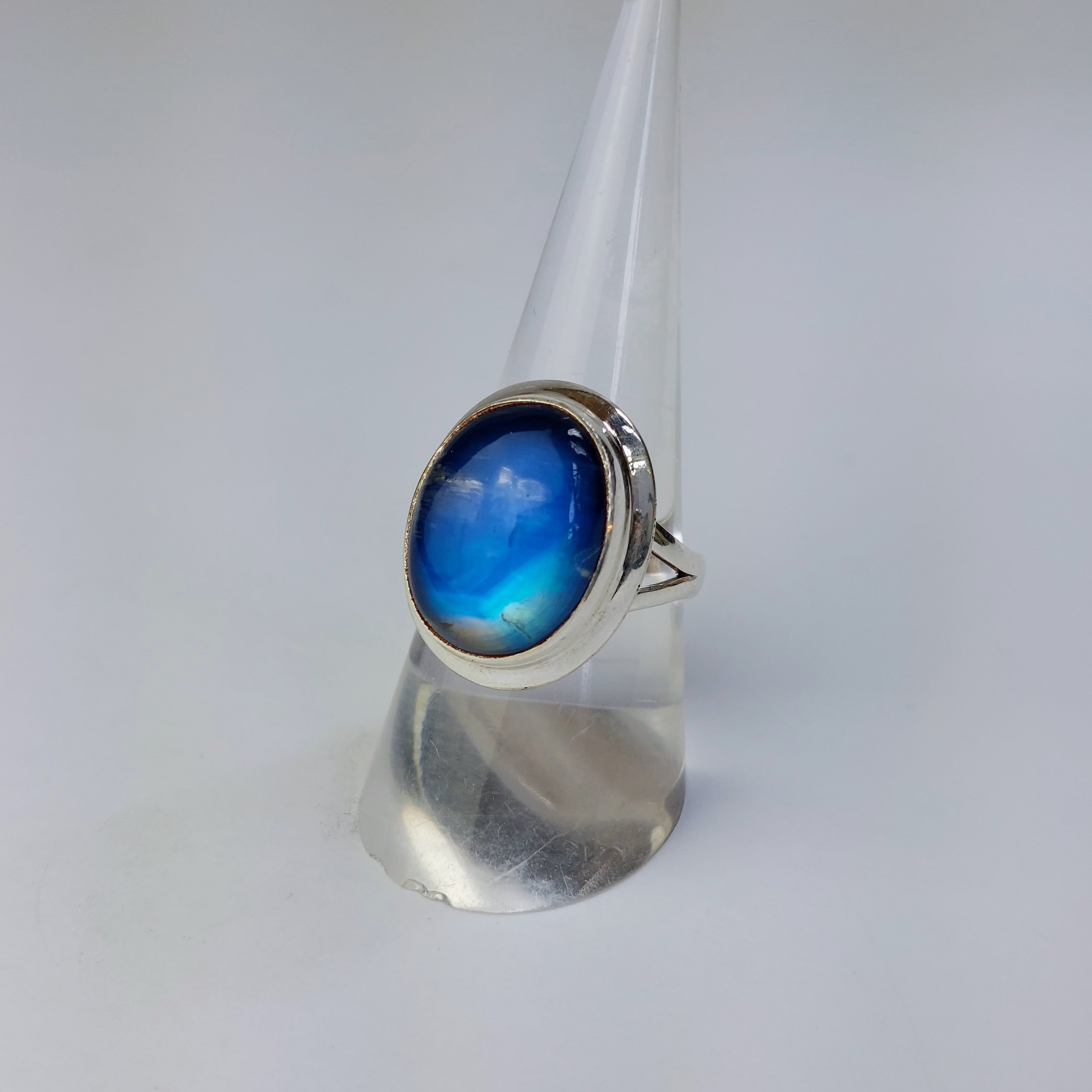 Large Moonstone Ring - The Nancy Smillie Shop - Art, Jewellery & Designer Gifts Glasgow