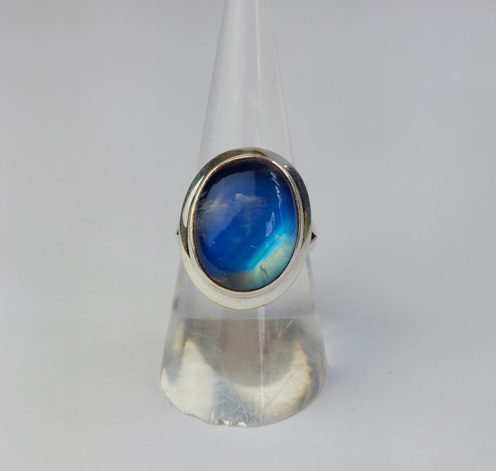 Large Moonstone Ring - The Nancy Smillie Shop - Art, Jewellery & Designer Gifts Glasgow