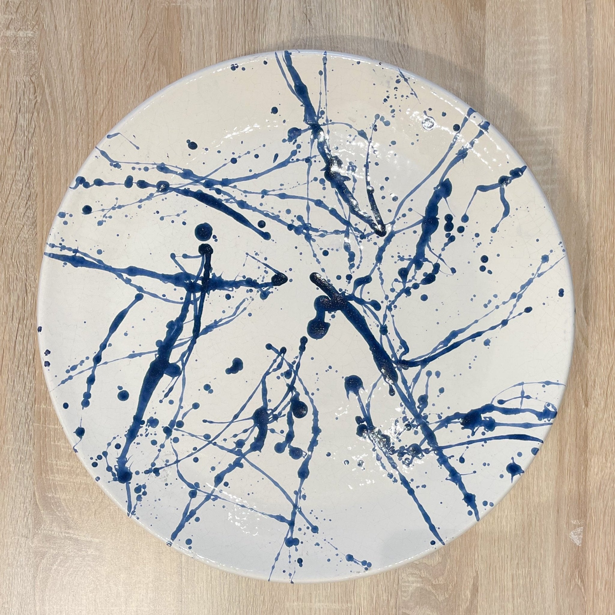 Large Round Ink Platter - The Nancy Smillie Shop - Art, Jewellery & Designer Gifts Glasgow