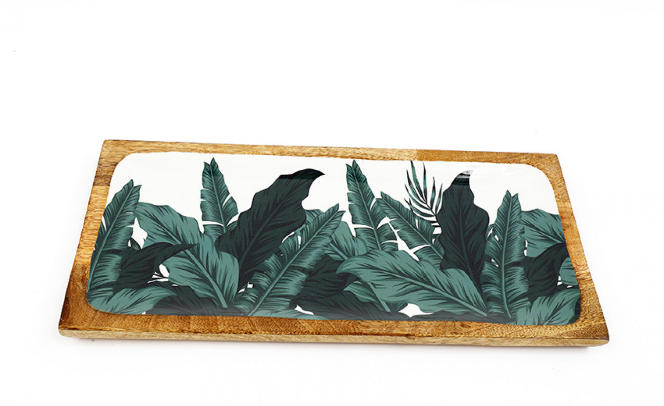 Leaf Cabana Tray 40cm - Reversible Clutch Shoulder Camera - Bags of Bags! - Scotland