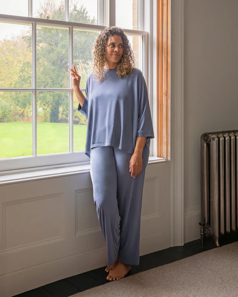 Leona Pant Airforce Blue - Clothing - Scotland