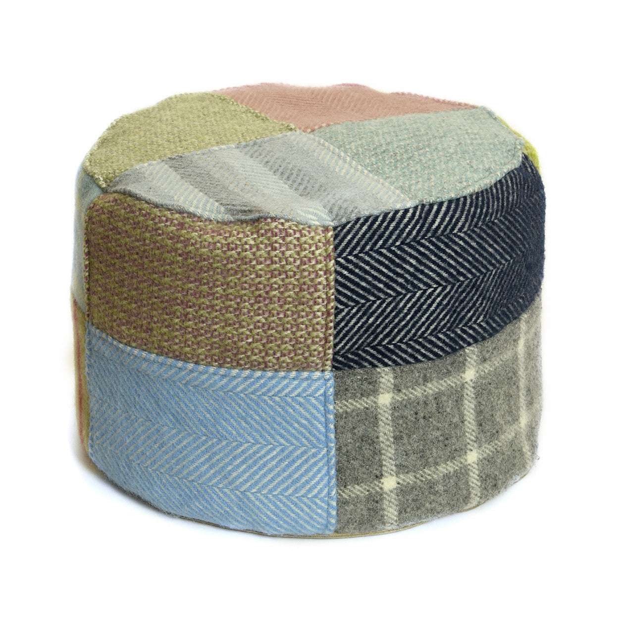 lifestyle patchwork pouf - All House & Home - Scotland