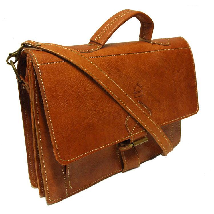 Light Brown Casablanca Mini Satchel - The Nancy Smillie Shop - Art, Jewellery & Designer Gifts Glasgow