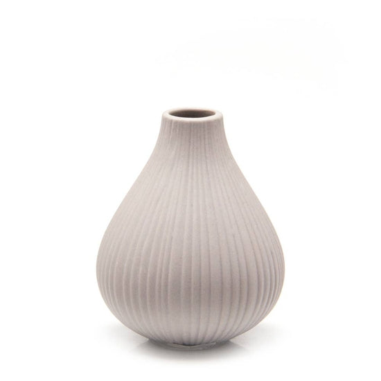Light Grey Frost Vase - The Nancy Smillie Shop - Art, Jewellery & Designer Gifts Glasgow